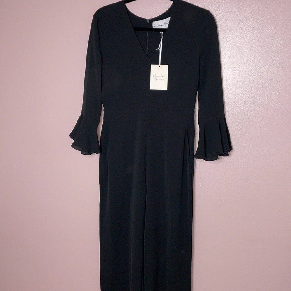 Charles Henry Black Jumpsuit